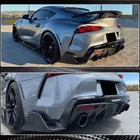 Toyota Supra 2019- Difusor Trasero de Parachoques V1 (Carbono) foto 4