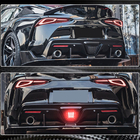 Toyota Supra 2019- Difusor Trasero de Parachoques V2 (Carbono) foto 5