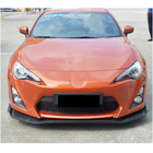 Toyota GT86 2011- Labio Parachoques Delantero V3 (Carbono) foto 2