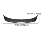 Toyota Mark X 2009- Spoiler (Carbono) foto 5