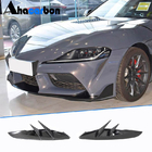 Toyota Supra 2019- Labio de parachoques delantero (Carbono) foto 1
