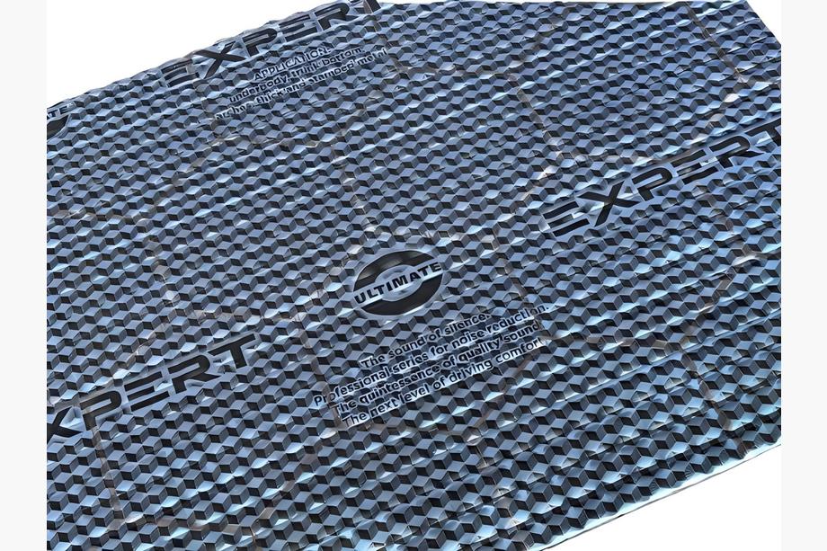 Lámina de amortiguación de vibraciones ULTIMATE EXPERT BLUE SILVER 3 mm (50x35 cm) Foto 6