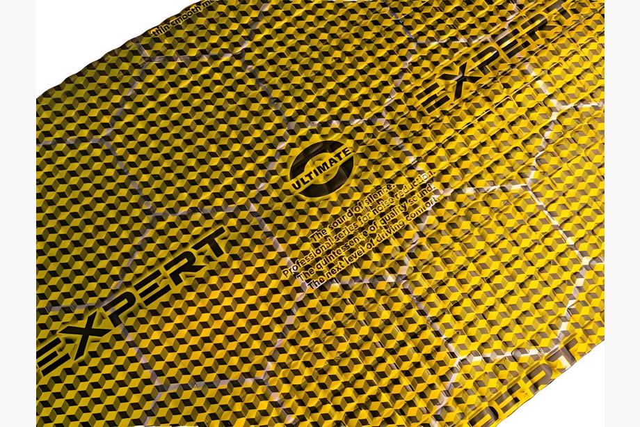 Lámina de amortiguación de vibraciones ULTIMATE EXPERT RED GOLD 4 mm (50x35 cm) Foto 3