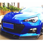 Subaru BRZ 2012-2021 Labio Frontal Parachoques (2013-2016, Carbono) foto 3