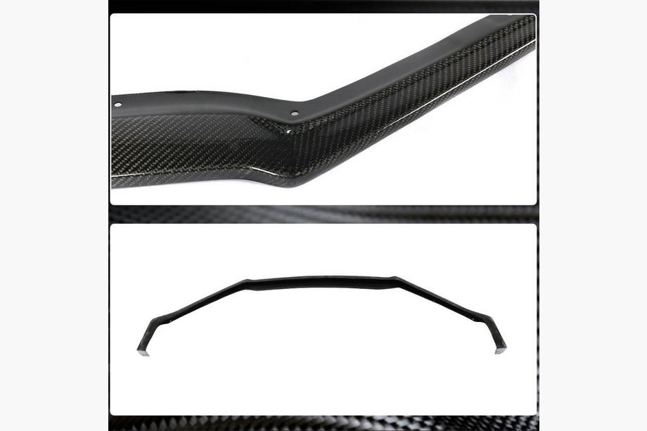 Subaru BRZ 2012-2021 Lip delantero V1 para parachoques (2017-2021, Carbono) Foto 4