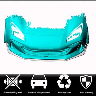 Lip delantero V1 para parachoques (2021-2023, Carbono) Subaru BRZ 2021- foto 2