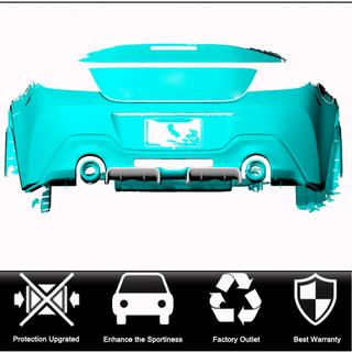 Difusor Trasero de Parachoques V1 (2021-2023, Carbono) Subaru BRZ 2021- foto 2