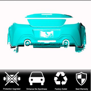 Cubierta de Parachoques Trasero V1 (Carbono) Subaru BRZ 2021- foto 2