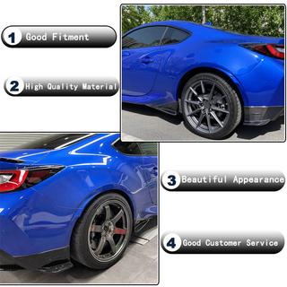 Cubiertas de Parachoques Trasero V2 (Carbono) Subaru BRZ 2021- foto 3