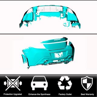 Difusor Trasero de Parachoques V2 (2021-2023, Carbono) Subaru BRZ 2021- foto 2