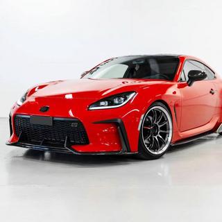 Alerón delantero Lip V2 para parachoques (2021-2023, Carbono) Subaru BRZ 2021- foto 2