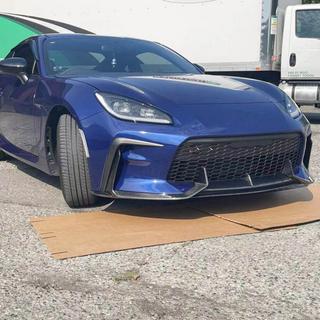 Alerón delantero Lip V2 para parachoques (2021-2023, Carbono) Subaru BRZ 2021- foto 3