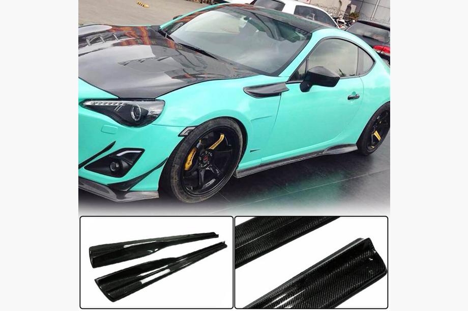 Subaru BRZ 2012-2021 Faldones Laterales V1 (Carbono) Image
