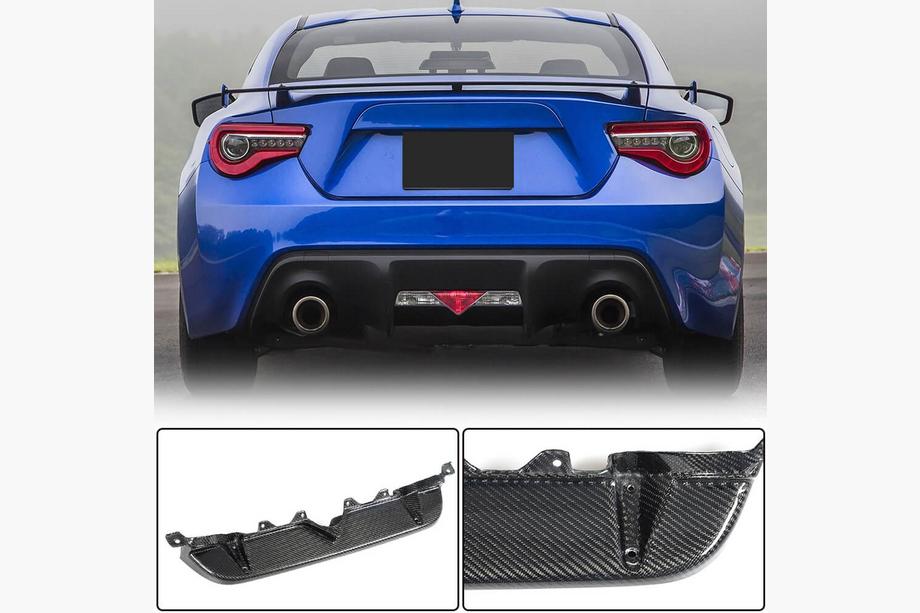 Subaru BRZ 2012-2021 Difusor Trasero de Parachoques V1 (Carbono) Image