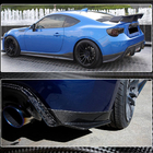 Subaru BRZ 2012-2021 Cubiertas de Parachoques Trasero V2 (Carbono) foto 4