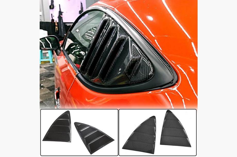 Subaru BRZ 2012-2021 Cubiertas de ventana trasera de carbono Foto 1