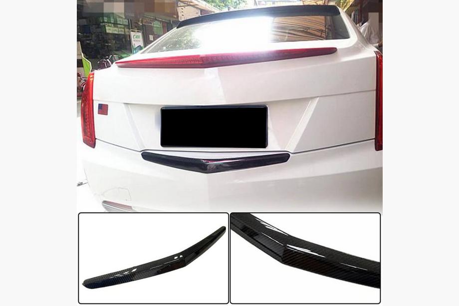 Cadillac ATS 2012-2019 Cubierta de Parachoques Trasero Carbono Image