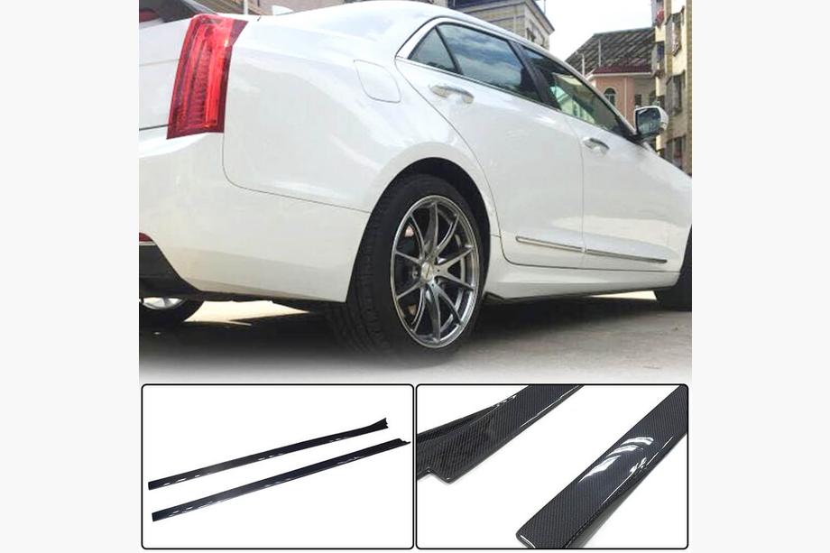 Cadillac ATS 2012-2019 Faldones Laterales (Carbono) Image