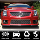 Cadillac CTS 2007-2014 Flaps de parachoques delantero de carbono para CTS V Coupe foto 2