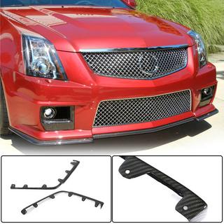Flaps de parachoques delantero de carbono para CTS V Coupe foto 1