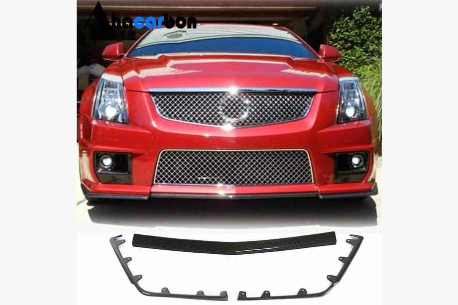 Cadillac CTS 2007-2014 Cubiertas de Parachoques Delantero de Carbono (para CTS V Coupe) Image