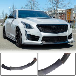 Lip delantero V2 para CTS V Sedan 2016-2019 Carbono foto 1