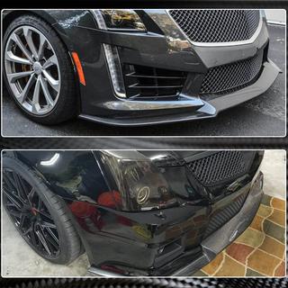 Lip delantero V2 para CTS V Sedan 2016-2019 Carbono foto 4