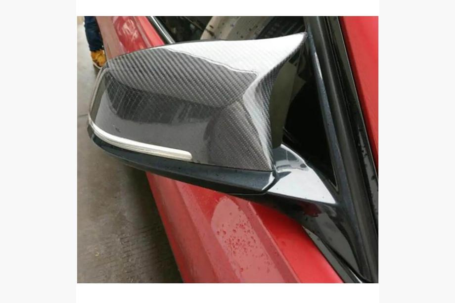 BMW 6 Series F12/F13/F06 2011-2018 Cubiertas de Espejos V1 (Carbono) Image