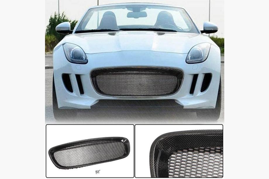 Jaguar F-Type 2013-2024 Parrilla delantera (2013-2016, Carbono) Image