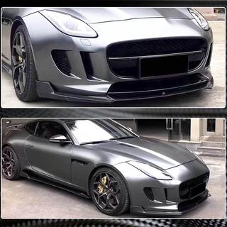 Labio Frontal Parachoques (2013-2016, Carbono) Jaguar F-Type 2013-2024 foto 4