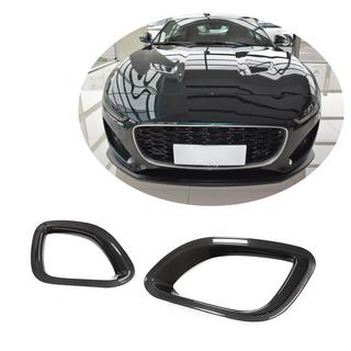 Cubiertas de Parachoques Delantero de Carbono (para Base 2021+) Jaguar F-Type 2013-2024 foto 1