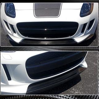 Labio Delantero Paragolpes (2013-2015, Carbono) Jaguar Project 7 2013-2015 foto 3