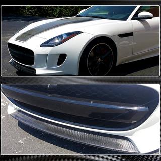Labio Delantero Paragolpes (2013-2015, Carbono) Jaguar Project 7 2013-2015 foto 4