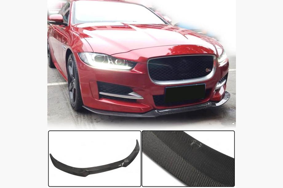 Jaguar XE 2016- Labio de Parachoques Delantero (2015-2019, Carbono) Image