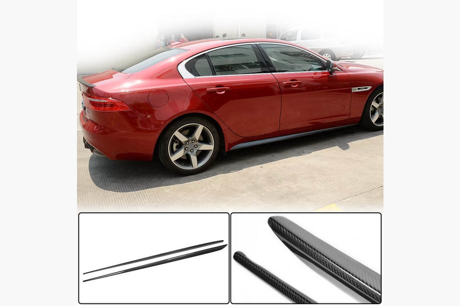 Jaguar XE 2016- Faldones Laterales (2015-2019, Carbono) Foto 1