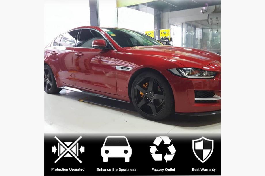 Jaguar XE 2016- Faldones Laterales (2015-2019, Carbono) Foto 2