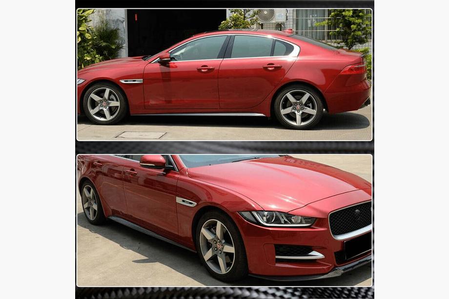 Jaguar XE 2016- Faldones Laterales (2015-2019, Carbono) Foto 3