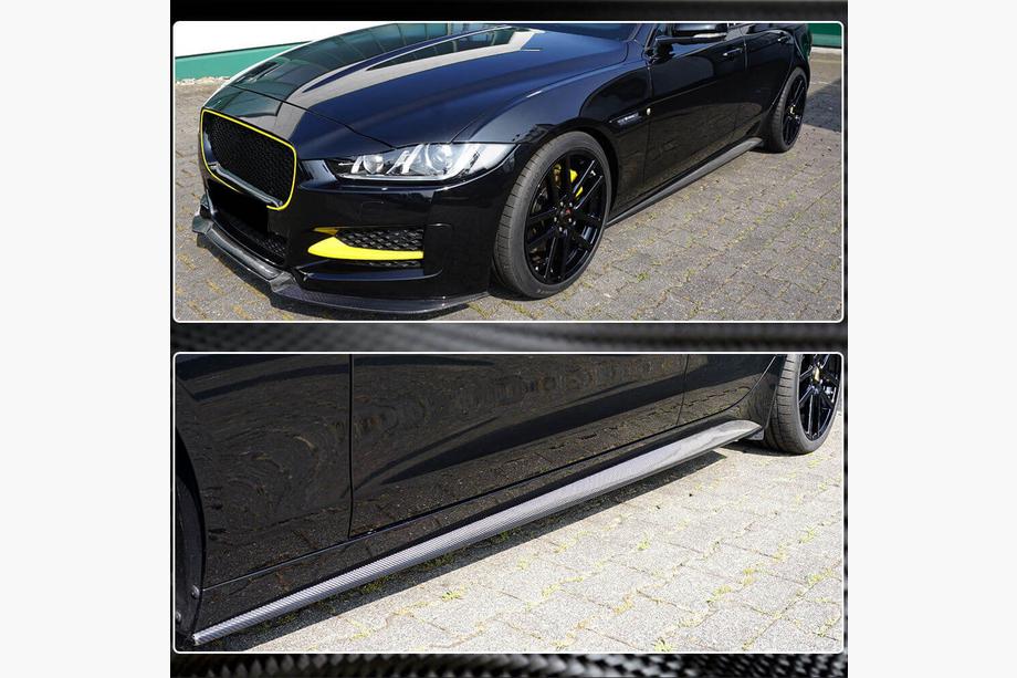 Jaguar XE 2016- Faldones Laterales (2015-2019, Carbono) Foto 4