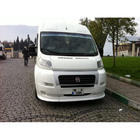 Fiat Ducato 2006-2025 Labio delantero 2006-2014 (3 piezas, imprimado para pintar) foto 2