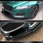 Jaguar XF 2016- Labio Frontal Parachoques (2016-2020, Carbono) foto 3