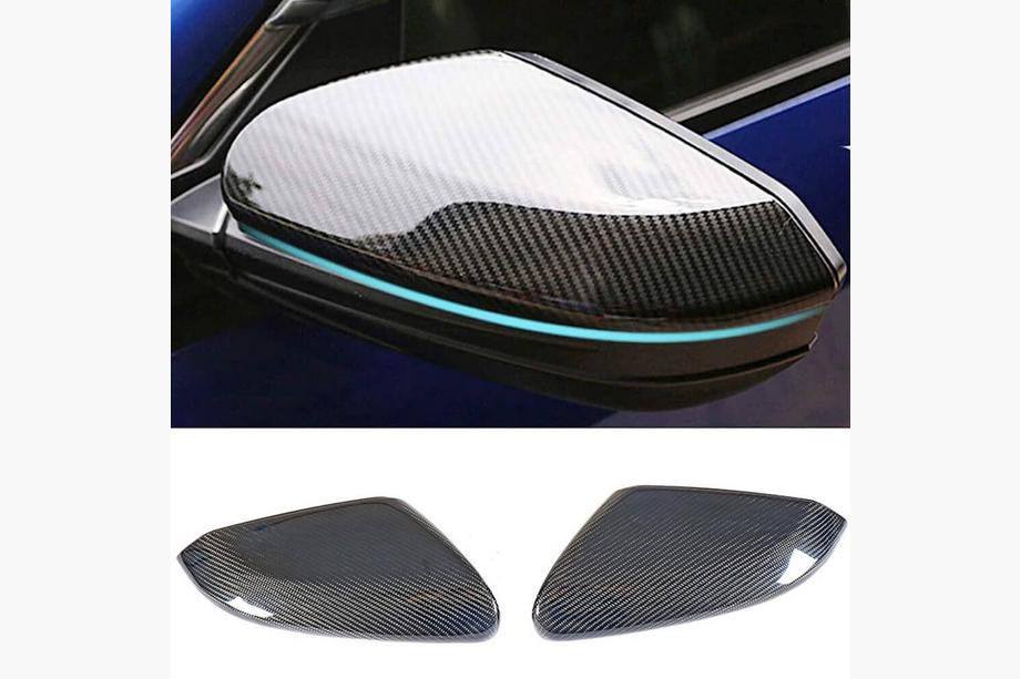 Honda Civic Sedan X 2016-2021 Cubiertas de Espejos V3 (Carbono) Image