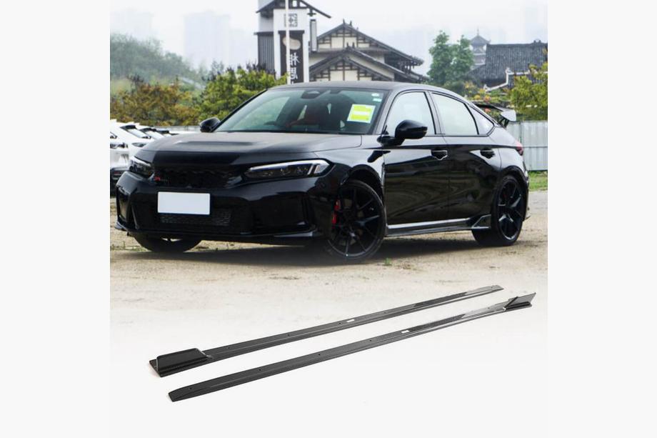 Honda Civic HB 2021- Faldones Laterales (Carbono) Image