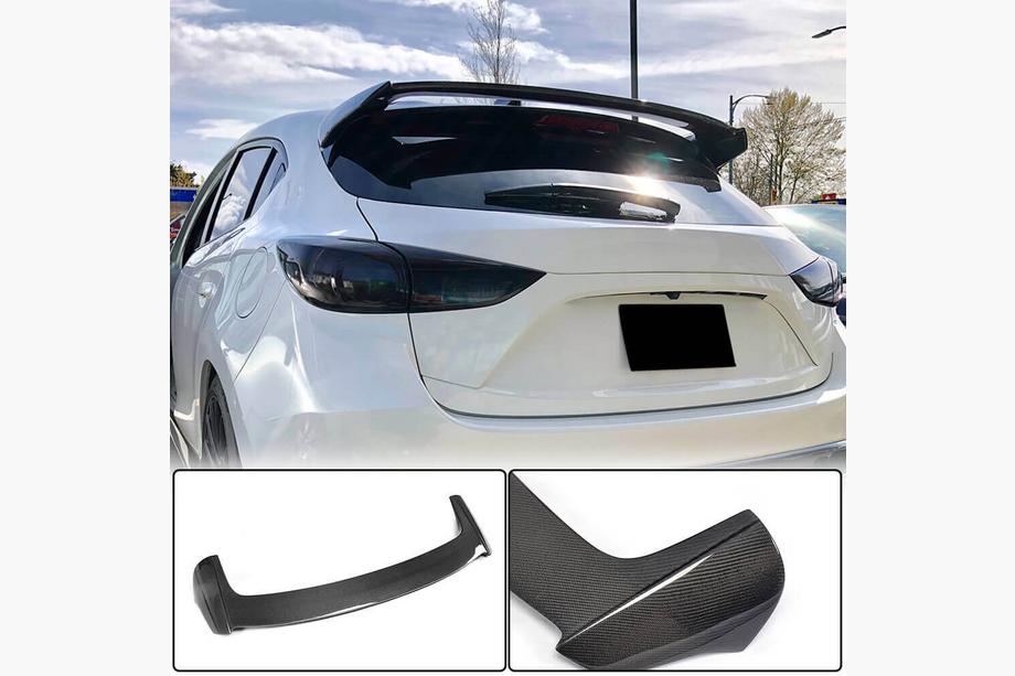 Mazda 3 2013-2019 Alerón V1 (HB, Carbono) Image