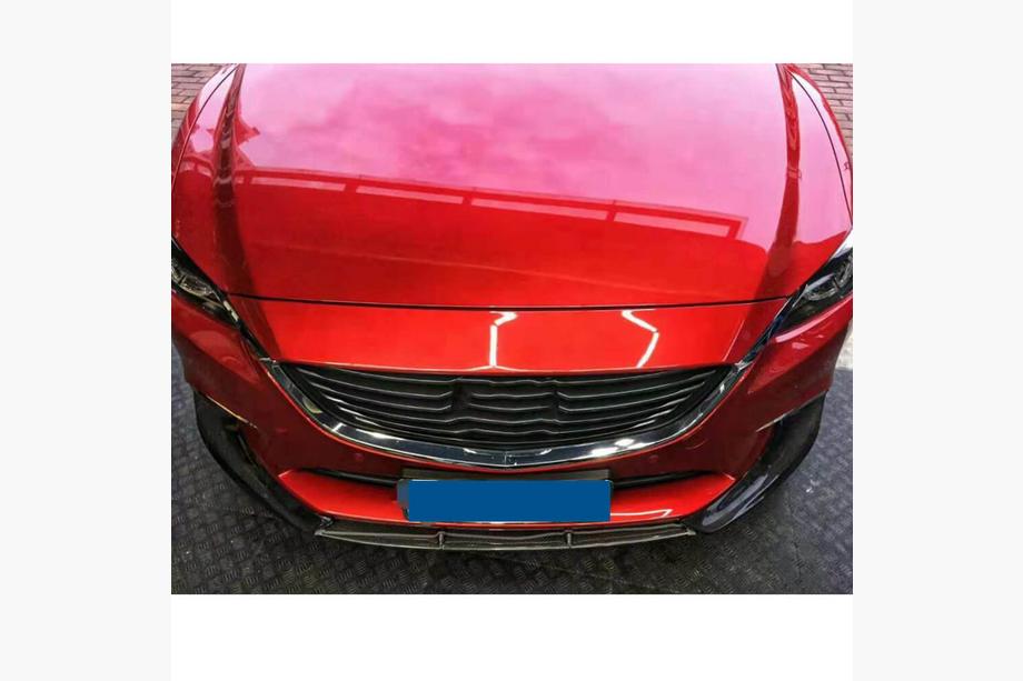 Mazda 6 2012-2024 Lip delantero V1 para parachoques (2017-2019, Carbono) Foto 4