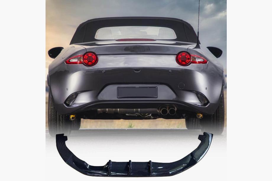 Mazda MX-5 2014- Difusor Trasero de Parachoques V1 (2022+, Carbono) Foto 1