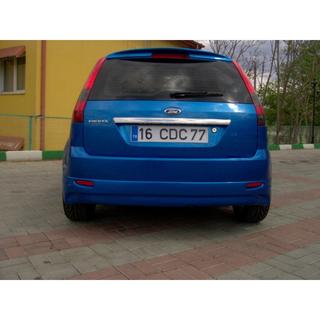 Parachoques trasero 2002-2005 (cubre, imprimado) Ford Fiesta 2002-2008 foto 3