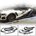 Chevrolet Camaro 2015- Aletines de guardabarros (2016-2019, Carbono) foto 1