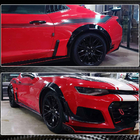 Chevrolet Camaro 2015- Aletines de guardabarros (2016-2019, Carbono) foto 3