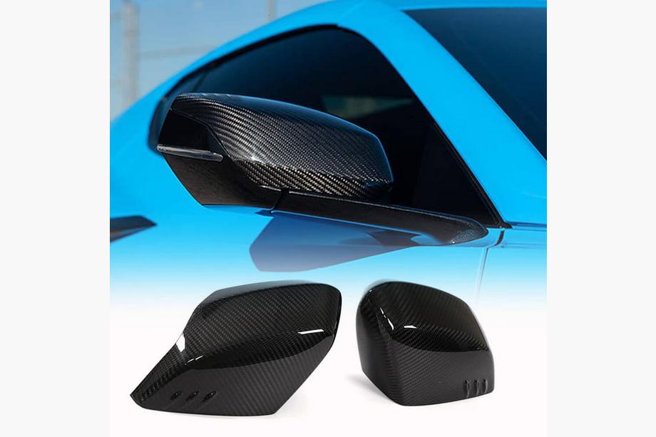 Chevrolet Corvette C8 2019- Cubiertas de Espejos (2019-2022, Carbono) Image
