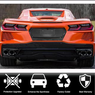 Cubierta de maletero en carbono (2019-2022, Carbono) Chevrolet Corvette C8 2019- foto 2